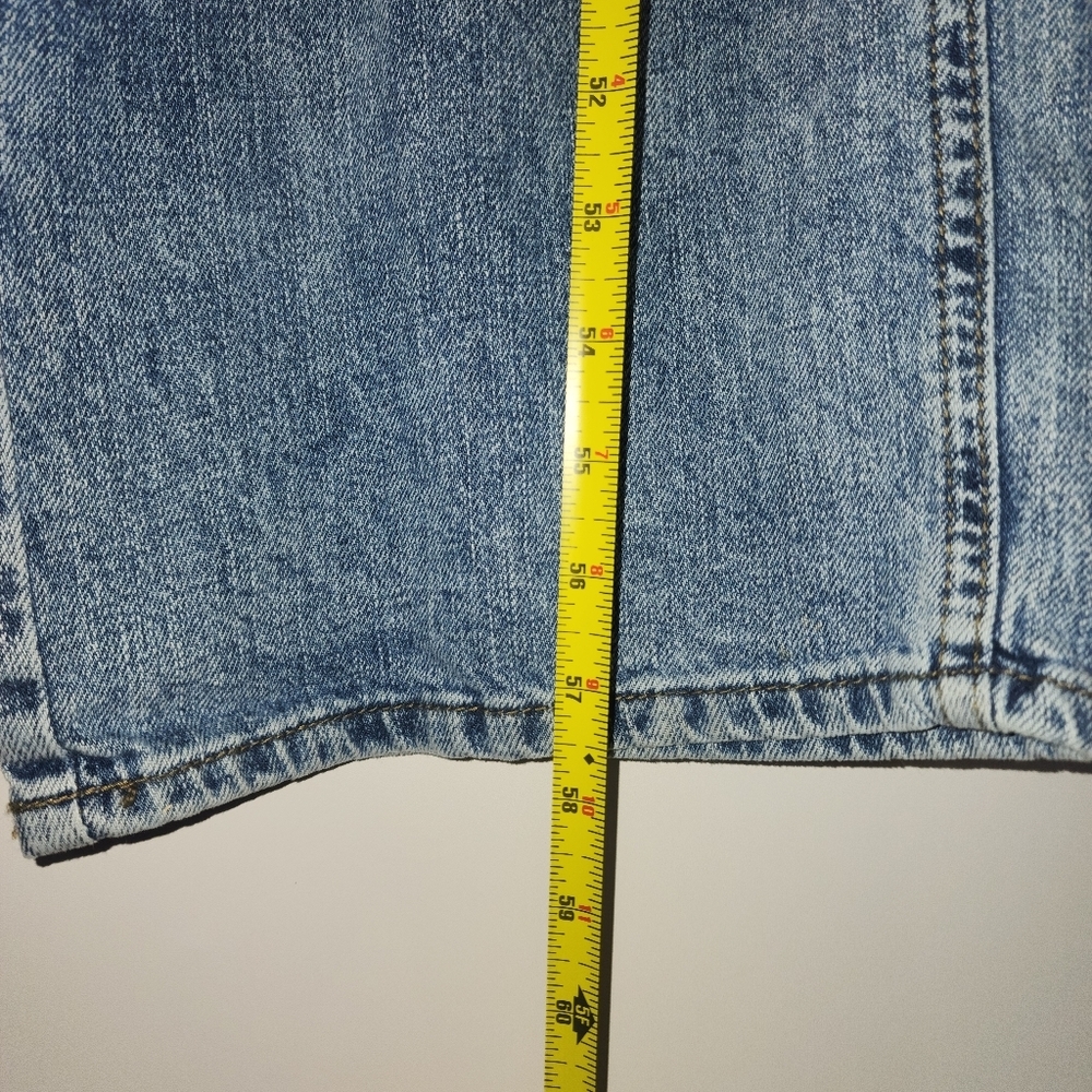 Chic Denim Long-Sleeve Jumpsuit - Picture 5 of 8